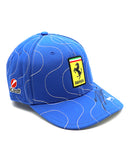 シャルル・ルクレール 直筆サイン入り スクーデリア フェラーリ HP チーム モンツァ(イタリアGP) 限定 キャップ 2025年 (チーム支給品)