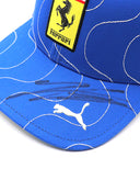 シャルル・ルクレール 直筆サイン入り スクーデリア フェラーリ HP チーム モンツァ(イタリアGP) 限定 キャップ 2025年 (チーム支給品)