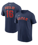 WBC JAPAN／ 大谷翔平 #16 ネーム&ナンバー Tシャツ