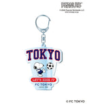 FC東京 スヌーピーコラボアクリルキーチェーン