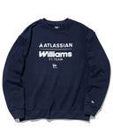 アトラシアン ウィリアムズ レーシング NewEra エッセンシャル オーバーサイズ クルースウェット