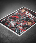 TGR ハース F1 チーム ゴジラ in SUZUKA 2026年 オフィシャルポスター  50x70cm　額装済み