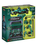 アストンマーチン アラムコ F1 チーム AMR25 フェルナンド･アロンソ 2025年 ピットパスセット by ブラゴ 1/43スケール