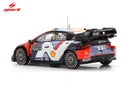Hyundai i20N Rally1 Hyundai MotorSports No.8 オット･タナック / マルティン･ジェルペオジャ 2025年 ラリー･モンテカルロ by スパーク 1/43スケール