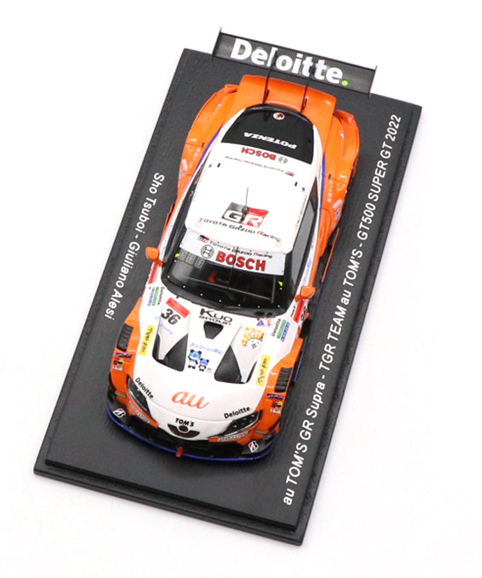 au TOM'S GR Supra TGR TEAM au TOMS NO.36 坪井翔/ジュリアーノ