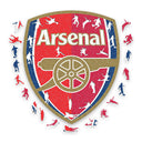 アーセナル ロゴ ウッドパズル L