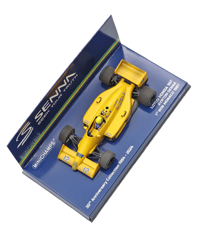 ロータス ホンダ 99T アイルトン・セナ 1987年 モナコGP初優勝