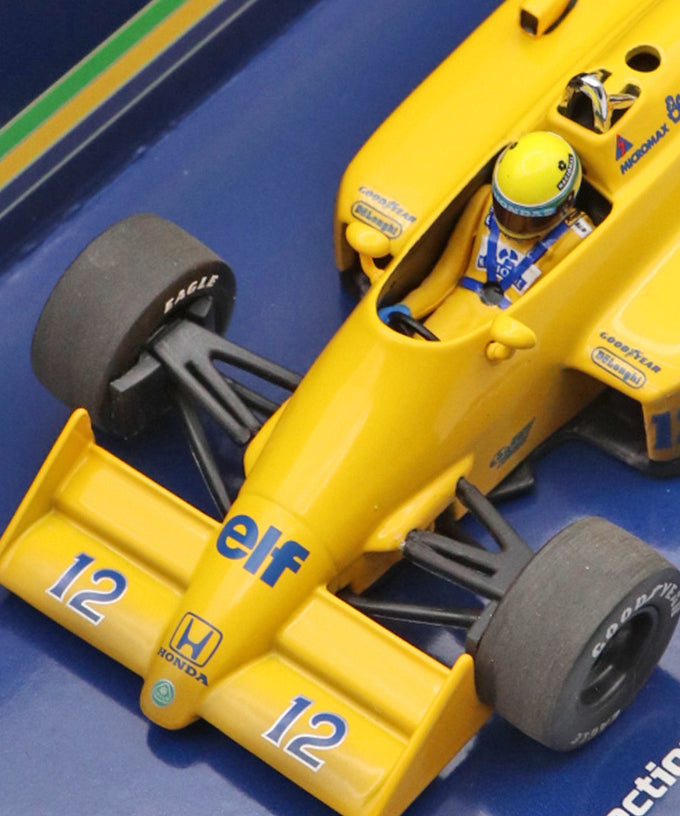 1/18 ロータス ホンダ 99T アイルトン セナ モナコウェザリング仕様 ロータス ホンダ 99T アイルトン・セナ 1987年 モナコGP初優勝