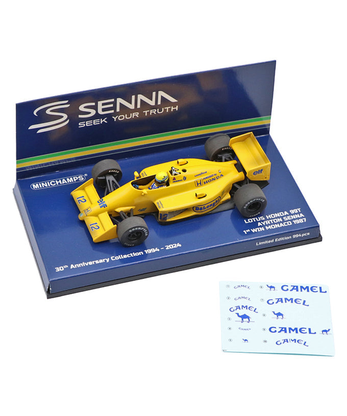 ロータス ホンダ 99T アイルトン・セナ 1987年 モナコGP初優勝