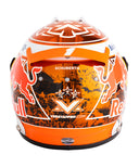 フェルスタッペン別注 シューベルト マックス・フェルスタッペン 2024年 オレンジ トリビュート レッドブル レーシング チーム ヘルメット 1/2スケール