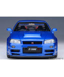 ニスモ R34 GT-R Z-tune （ベイサイドブルー）