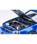 ニスモ R34 GT-R Z-tune （ベイサイドブルー）