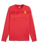 【30%オフセール】 フェラーリ レース デザート サン ラスベガス シャルル・ルクレール クルースウェット レッド