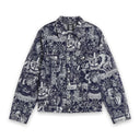 アーセナル × アリーズ ジャガード トラッカージャケット ステンドグラス