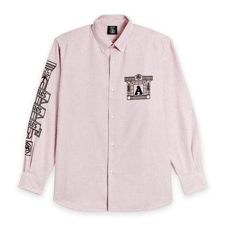 アーセナル × アリーズ ロングスリーブ シャツ コラム オックスフォード