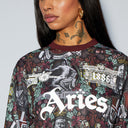 アーセナル × アリーズ ロングスリーブ Tシャツ ステンドグラス