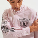 アーセナル × アリーズ ロングスリーブ シャツ コラム オックスフォード