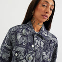 アーセナル × アリーズ ジャガード トラッカージャケット ステンドグラス