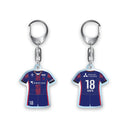 FC東京 ユニフォーム型 PVCキーホルダー '25