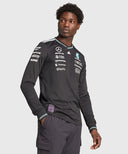 【オーセンティック】メルセデス AMG ペトロナス F1 チーム ドライバー ロングスリーブ Tシャツ 2025 /アディダス