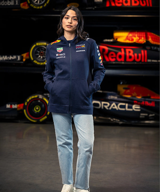 オラクル レッドブルレーシング チーム フルジップ フーディー 2025