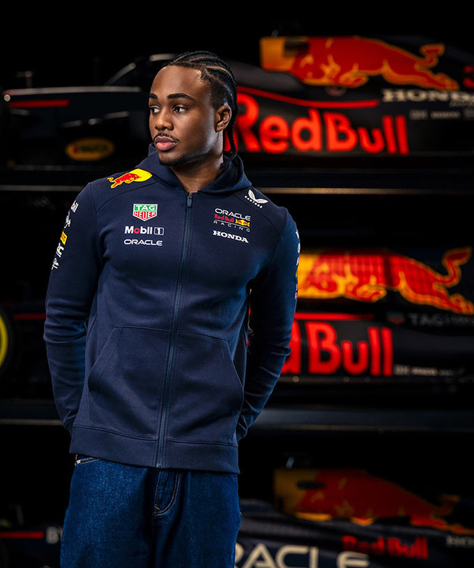 オラクル レッドブルレーシング チーム フルジップ フーディー 2025