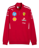 スクーデリア フェラーリ SF チーム 1/4ジップ スウェット 2025