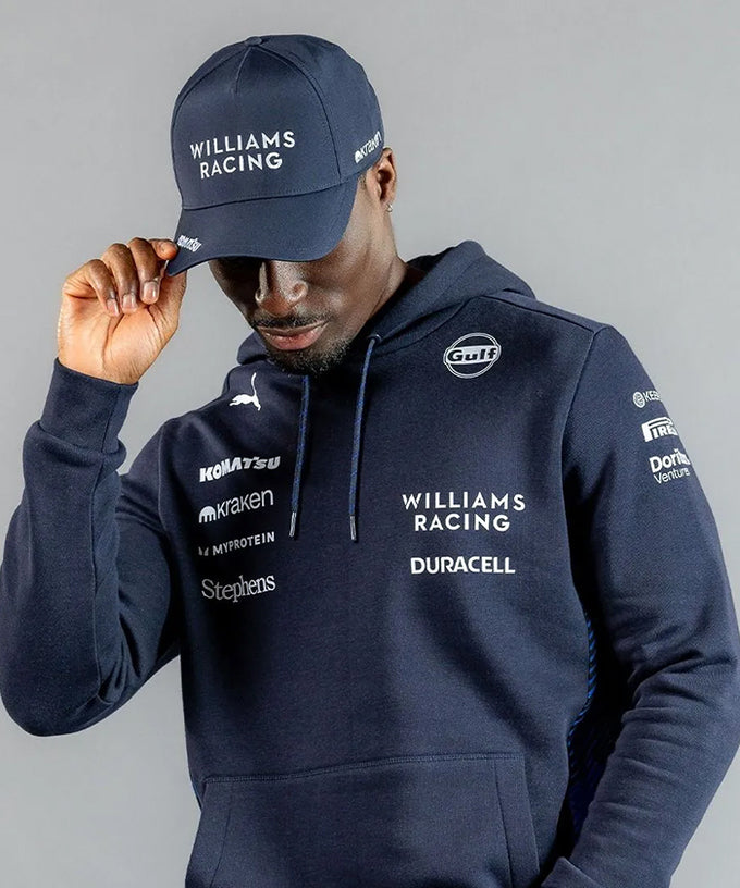 ウィリアムズレーシング チームキャップ PUMA 2025 ネイビー h64 ウィリアムズレーシング チームキャップ PUMA 2025 ネイビー h64