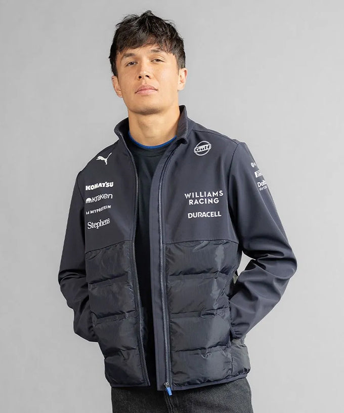 2025 F1 ウィリアムズ　チームスタッフ用　ハイブリットジャケット　支給品 ウィリアムズ レーシング チーム ハイブリッドジャケット 2025 – EURO