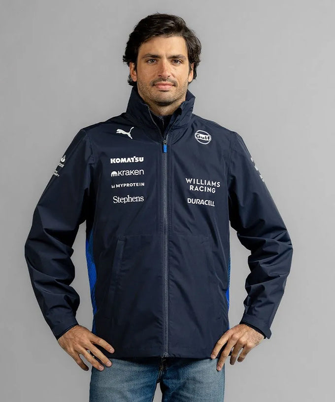 PUMA Atlassian Williams Racing レインジャケット ウィリアムズ レーシング チーム レインジャケット 2025 – EURO SPORTS