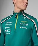 アストンマーティン アラムコ F1チーム 1/4ジップ スウェット ジャケット 2025