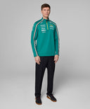 アストンマーティン アラムコ F1チーム 1/4ジップ スウェット ジャケット 2025