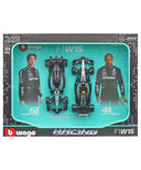 メルセデス AMG ペトロナス F1 W15 E パフォーマンス #44 ハミルトン #63 ラッセル 2台セット
