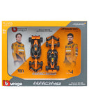 マクラーレン F1 チーム MCL38 #4 ノリス #81 ピアストリ 2024年 マイアミGP 2台セット /ARB