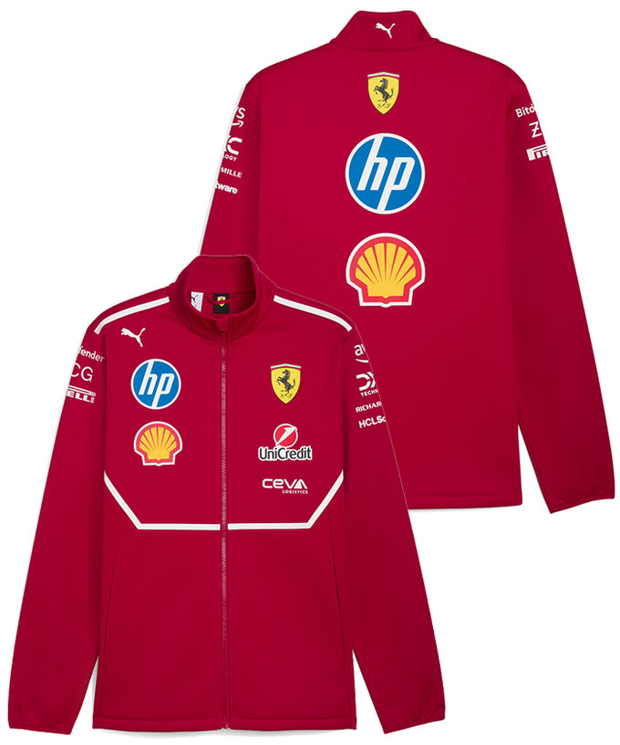 スクーデリア フェラーリ SF チーム ソフトシェル ジャケット 2025