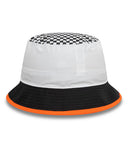 マクラーレン F1 チーム NewEra チェッカー テパード バケットハット 2025