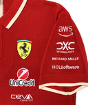 スクーデリア フェラーリ SF チーム 中国GP ポロシャツ 2025