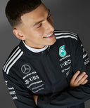 メルセデス AMG ペトロナス F1 チーム 1/4 ジップ スウェット 2025 /アディダス ※海外サイズ