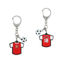 アーセナル 冨安健洋 ユニ型ラバーキーホルダー #18