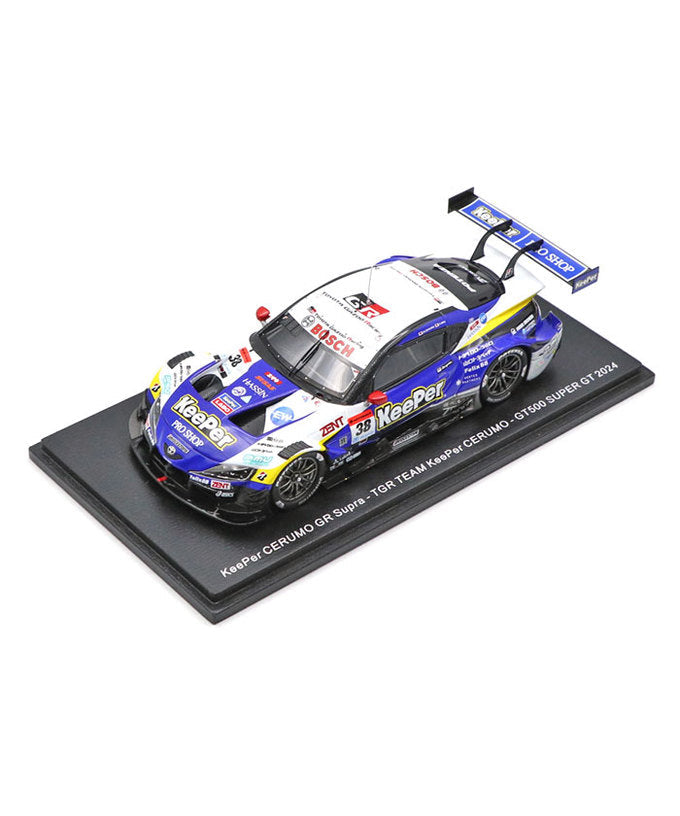 GRスープラ TGR TEAM KeePer CERUMO 38 2024 Keeper CERUMO GR Supra TGR TEAM KeePer CERUMO No.38 石浦宏明/大湯