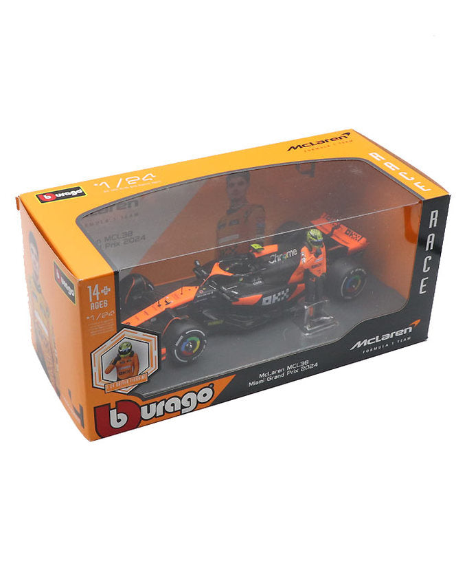 マクラーレン F1 チーム MCL38 ランド・ノリス 2024年 マイアミGP F1初