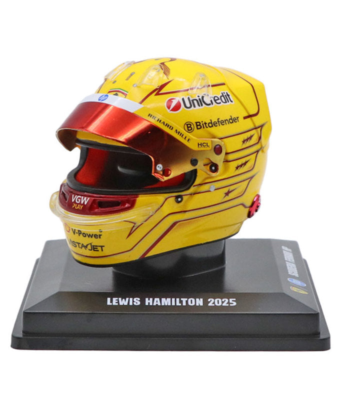 ルイス・ハミルトン 2025年 スクーデリア フェラーリ ヘルメット by