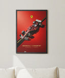 フェラーリ SF-25 スクーデリア フェラーリ HP F1 Team ポスター