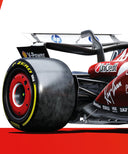 シャルル・ルクレール フェラーリ SF-25-Homage to Monaco ポスター