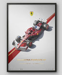 【額装済み】フェラーリ SF-25 スクーデリア フェラーリ HP F1 Team ポスター