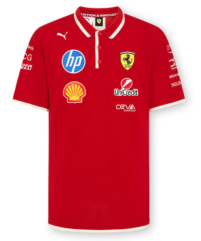 スクーデリア フェラーリ SF チーム 中国GP ポロシャツ 2025 – EURO