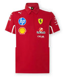 スクーデリア フェラーリ SF チーム ポロシャツ 2025