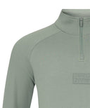 オラクル レッドブル レーシング 1/4ジップ スウェット グリーン