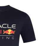 オラクル レッドブル レーシング ラージロゴ Tシャツ ネイビー