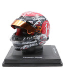 フェルナンド・アロンソ アストンマーチン 2024年 日本GP ヘルメット